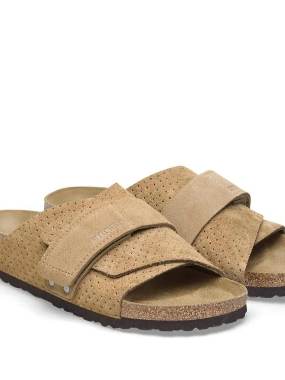 New Birkenstock Men's Sandals Strap  Velcro- Tan/Brown - Sz12